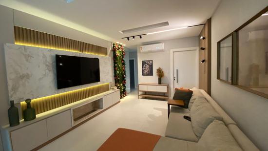 APARTAMENTO MOBILIADO E DECORADO