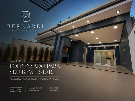 CASA COM 3 DORMITORIOS NO GALAPAGOS