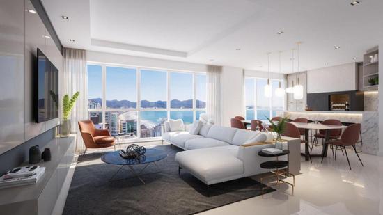 APARTAMENTO ALTO PADRÃO EM MEIA PRAIA!