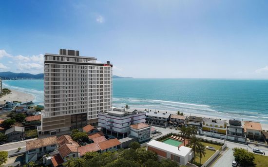 APTO COM 3 SUÍTES E VISTA PARA O MAR EM PORTO BELO