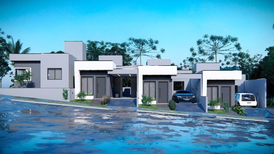 CASA NA PLANTA - RESIDENCIAL DUMOND
