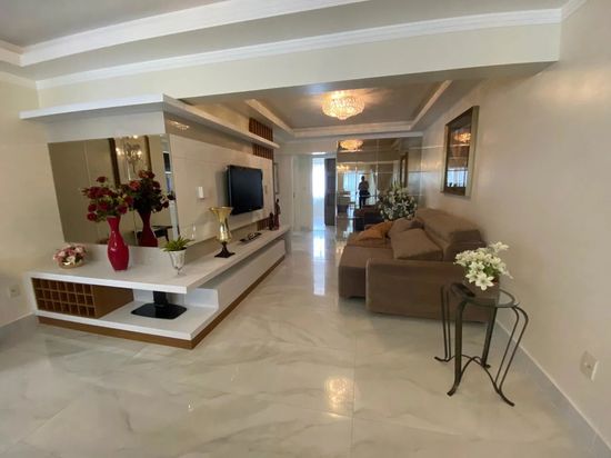 APARTAMENTO MOBILIADO |   4 QUARTOS | 50M DA PRAIA
