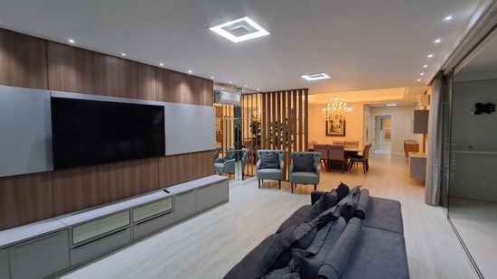 4 SUITES MOBILIADO FRENTE AVENIDA NA MEIA PRAIA