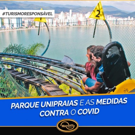 PARQUE UNIPRAIAS E AS MEDIDAS CONTRA O COVID