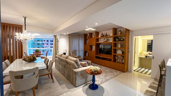 APARTAMENTOS 3 SUITES MOBILIADO
