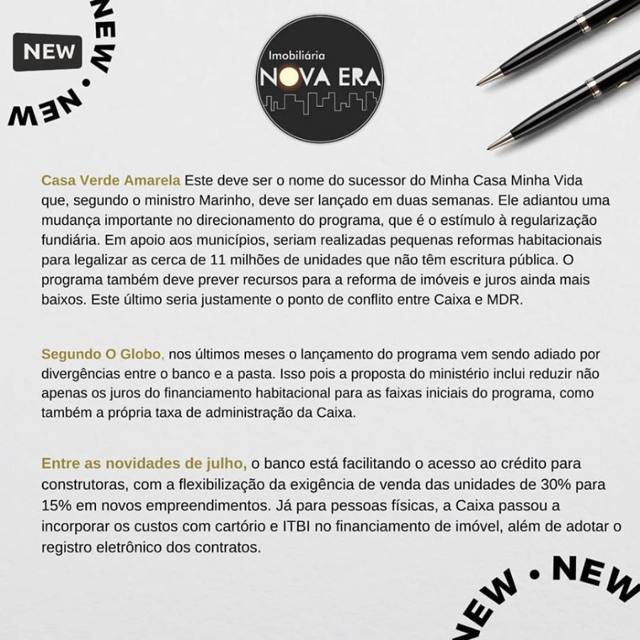 News imobiliário - Imagem Principal