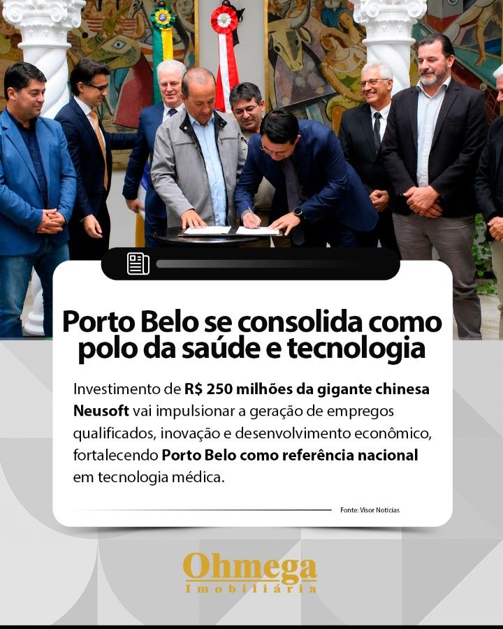 Porto Belo: o futuro da tecnologia médica no Brasil - Imagem Principal