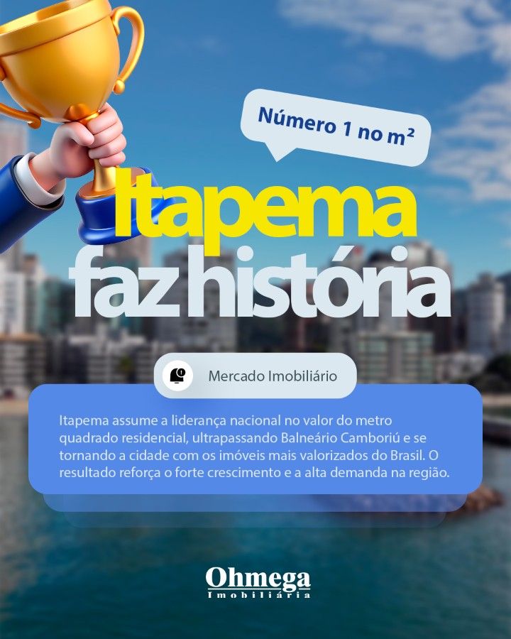 Itapema Vira Topo: M² Mais Caro do Brasil! - Imagem Principal