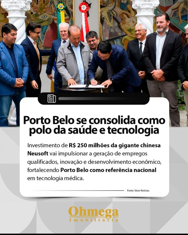 Porto Belo: o futuro da tecnologia médica no Brasil