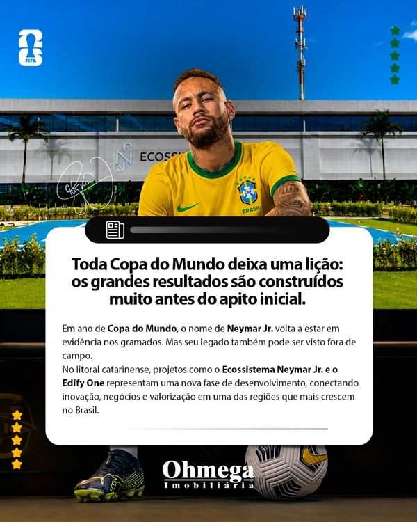 Neymar: Porto Belo e Itapema. Oportunidade Única?