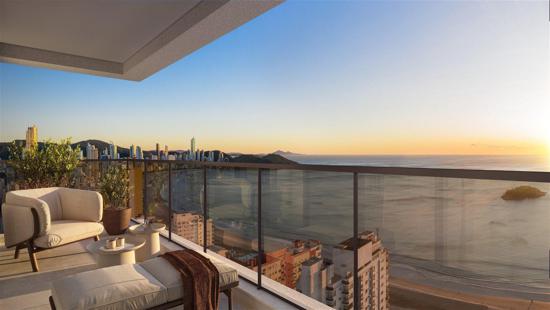 APARTAMENTO COM 04 SUÍTES E 03 VAGAS DE GARAGEM - CENTRO, BALNEÁRIO CAMBORIÚ/SC