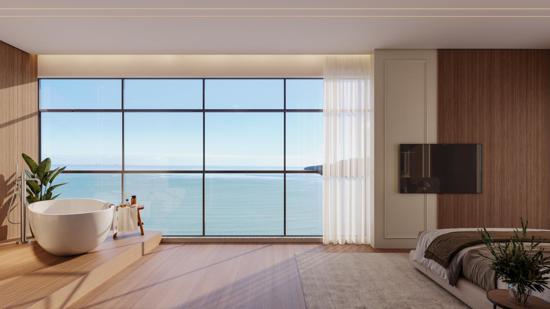 APARTAMENTO COM 03 / 04 SUÍTES - FRENTE MAR - PEREQUÊ, PORTO BELO/SC