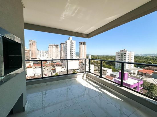 APARTAMENTO 02 SUÍTES SEMI MOBILIADO - NOVO - MEIA PRAIA