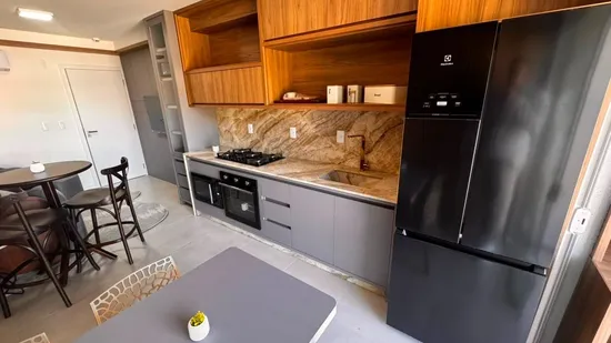 APARTAMENTO NOVO TOTALMENTE MOBILIADO