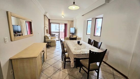 APARTAMENTO 2 DORMITÓRIOS QUADRA MAR MOBILIADO