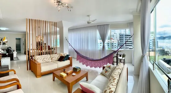 APTO QUADRA MAR, 3 SUÍTES, MOBILIADO E DECORADO!