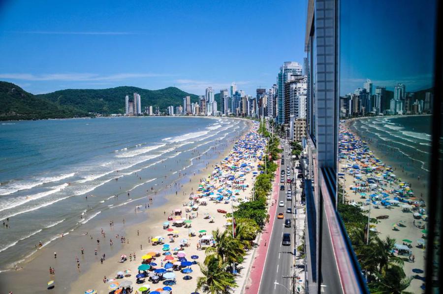 Aumento da faixa de areia em Itapema promete avan�os na economia 