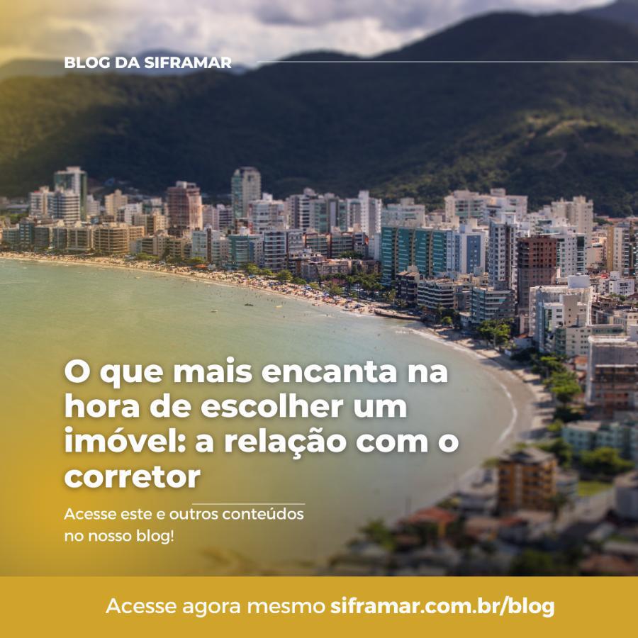 O que mais encanta na hora de escolher um im�vel: a rela��o com o corretor
