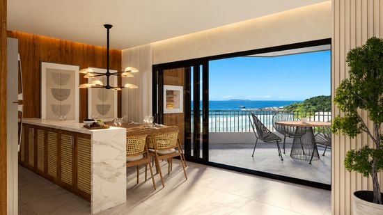 APARTAMENTO 3 SUITES PÉ NA AREIA