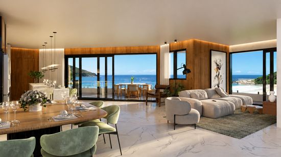 APARTAMENTO 4 SUITES FRENTE MAR