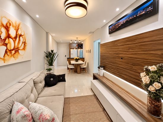 APARTAMENTO NO CENTRO, 2 SUITES, 72M²