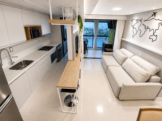 APARTAMENTO NA RESSACADA, 2 QUARTOS, 59M²