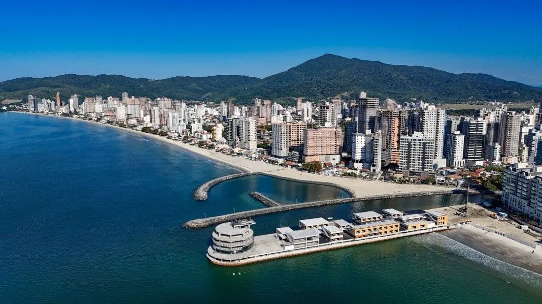 Alargamento da Praia do Balneário Perequê avança e entra na fase de licenciamento ambiental - Imagem Principal