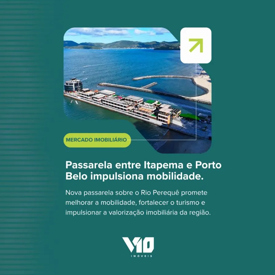 Passarela entre Itapema e Porto Belo impulsiona mobilidade - Imagem Principal