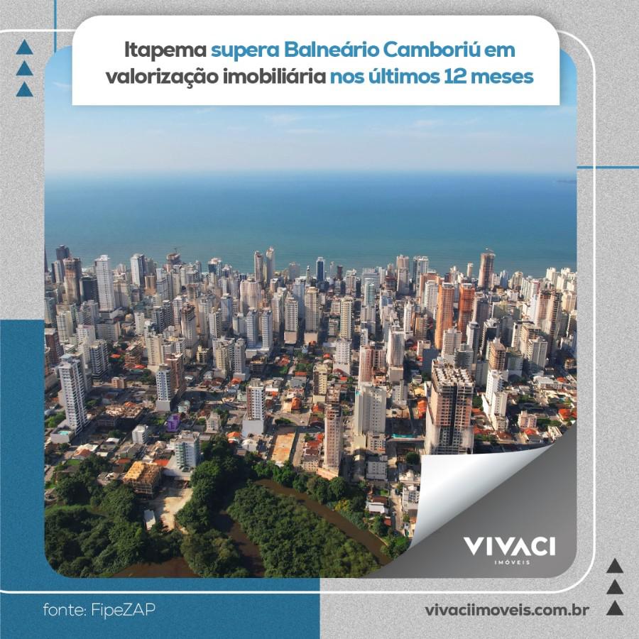 Itapema supera Balneário Camboriú em valorização imobiliária nos últimos 12 meses  - Imagem Principal