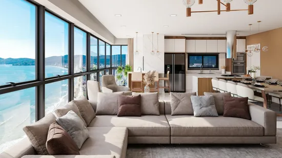 APARTAMENTO 4 SUÍTES MEIA PRAIA ITAPEMA