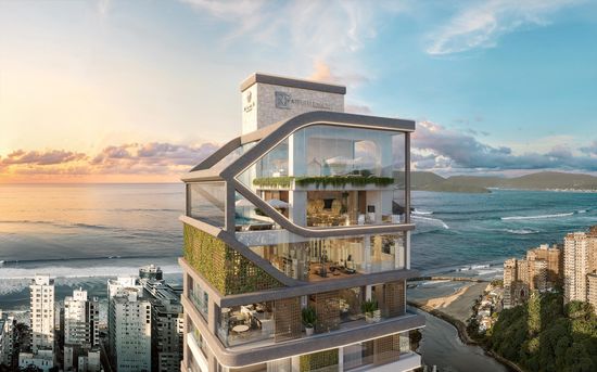 APARTAMENTO PENTHOUSE QUADRA DO MAR EXCLUSIVO