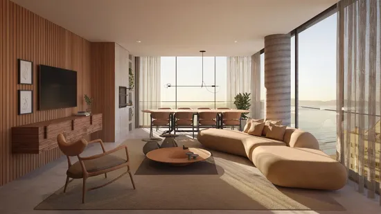 04 SUÍTES COM ARQUITETURA DIFERENCIADA |QUADRA MAR